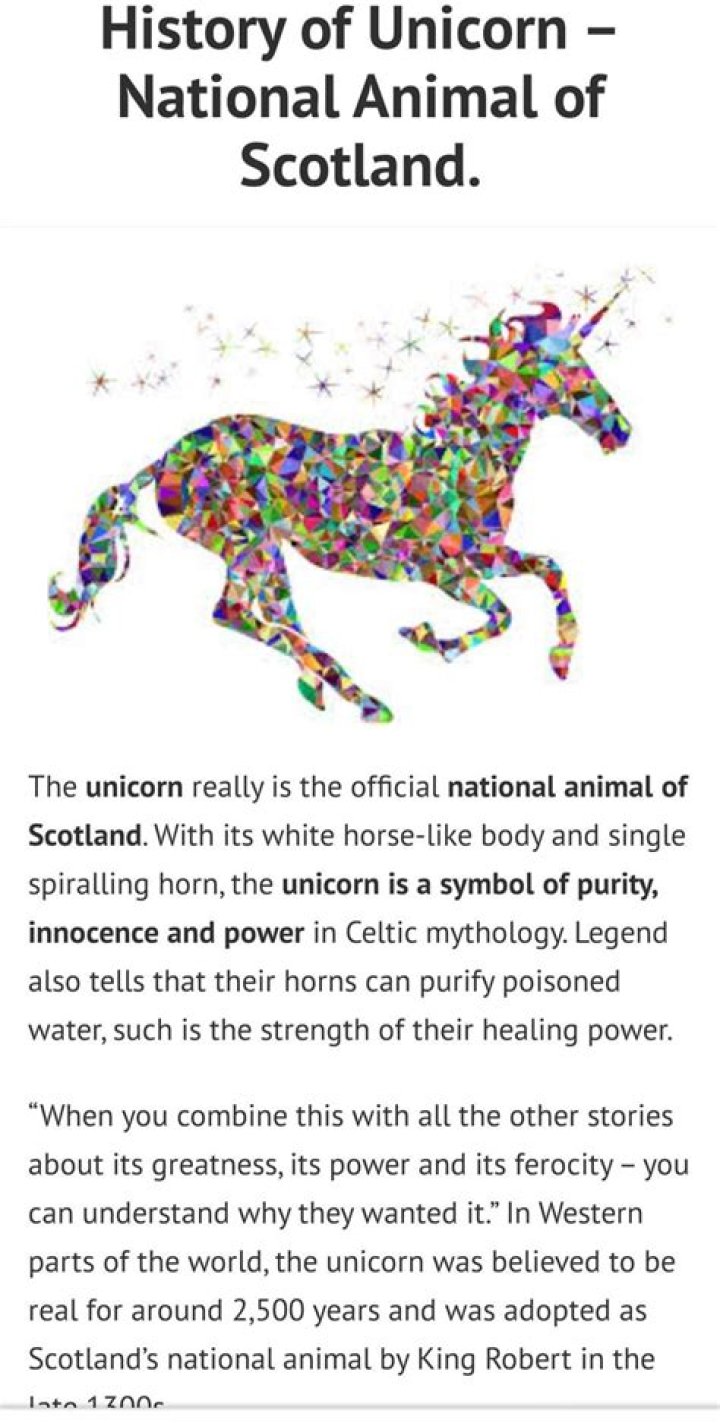 Exploring the National Animal of Scotland: The Majestic Unicorn