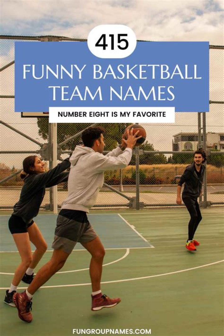 Funny Basketball Team Names: A Guide to Adding Humor to Your Game