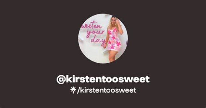 Kirsten Too Sweet's True Identity Revealed: Unmasking the Name Behind the Music
