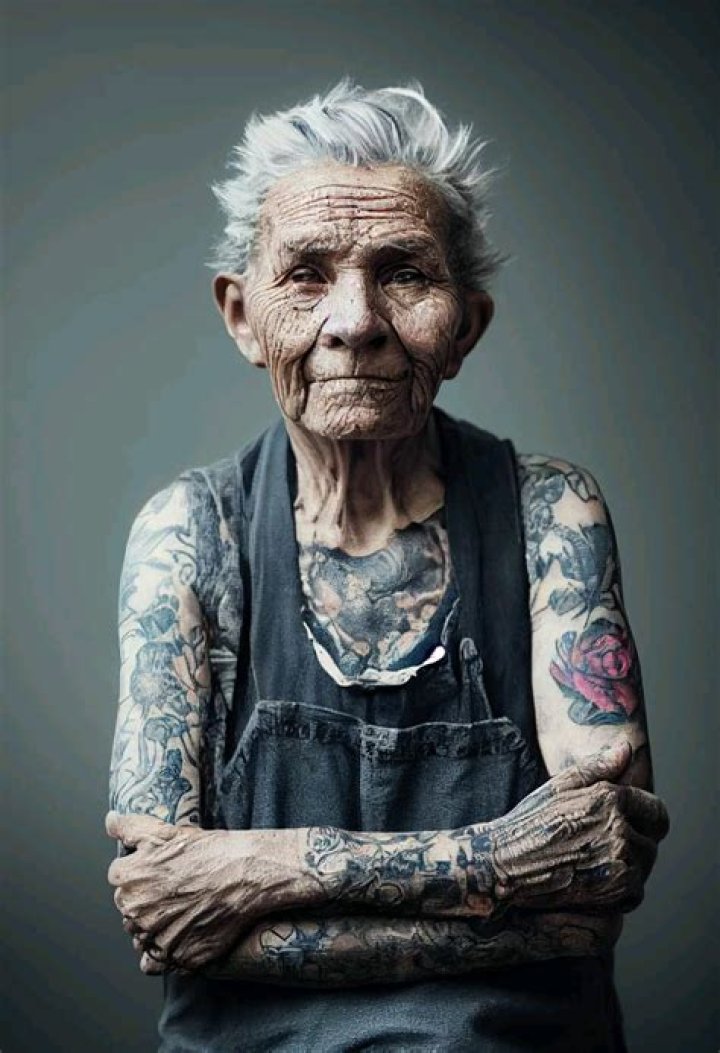 Old People with Tattoos: Breaking Stereotypes and Embracing Art