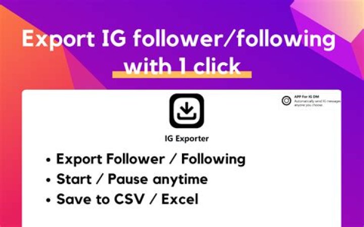 Unlocking the Power of IG Follower Export Tools: A Comprehensive Guide