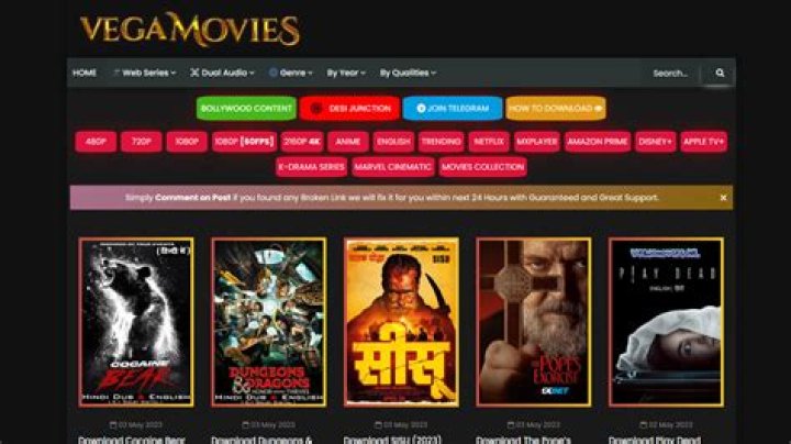 Vegamovies: Your Ultimate Source for Hollywood Hindi Dubbed Movies