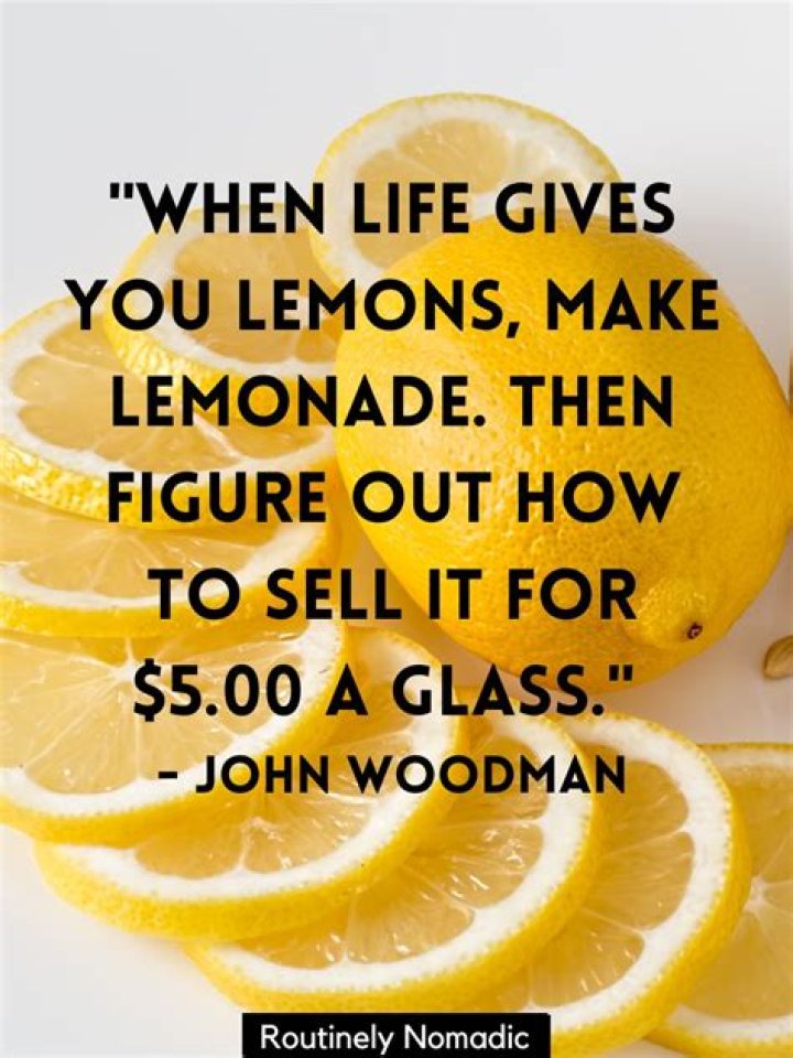 When Life Throws You Lemons: Turning Challenges into Opportunities